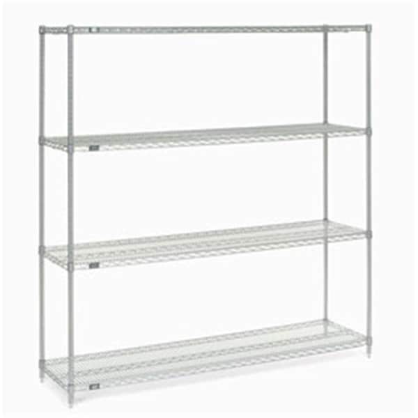 Designed To Furnish Nexel Chrome Wire Shelving, 60 x 21 x 74 in. DE3497393 - main